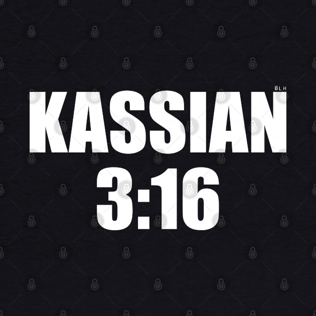 Kassian 3:16 by Beerleagueheroes.com Merch Store